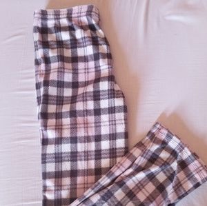Plaid Pajama Bottoms